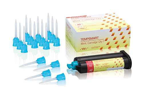 GC 009393 TempSmart Temporary Crown & Bridge Material Cartridge Kit A2 48 mL GC 009393 TempSmart Temporary Crown & Bridge Material Cartridge Kit A2 48 mL